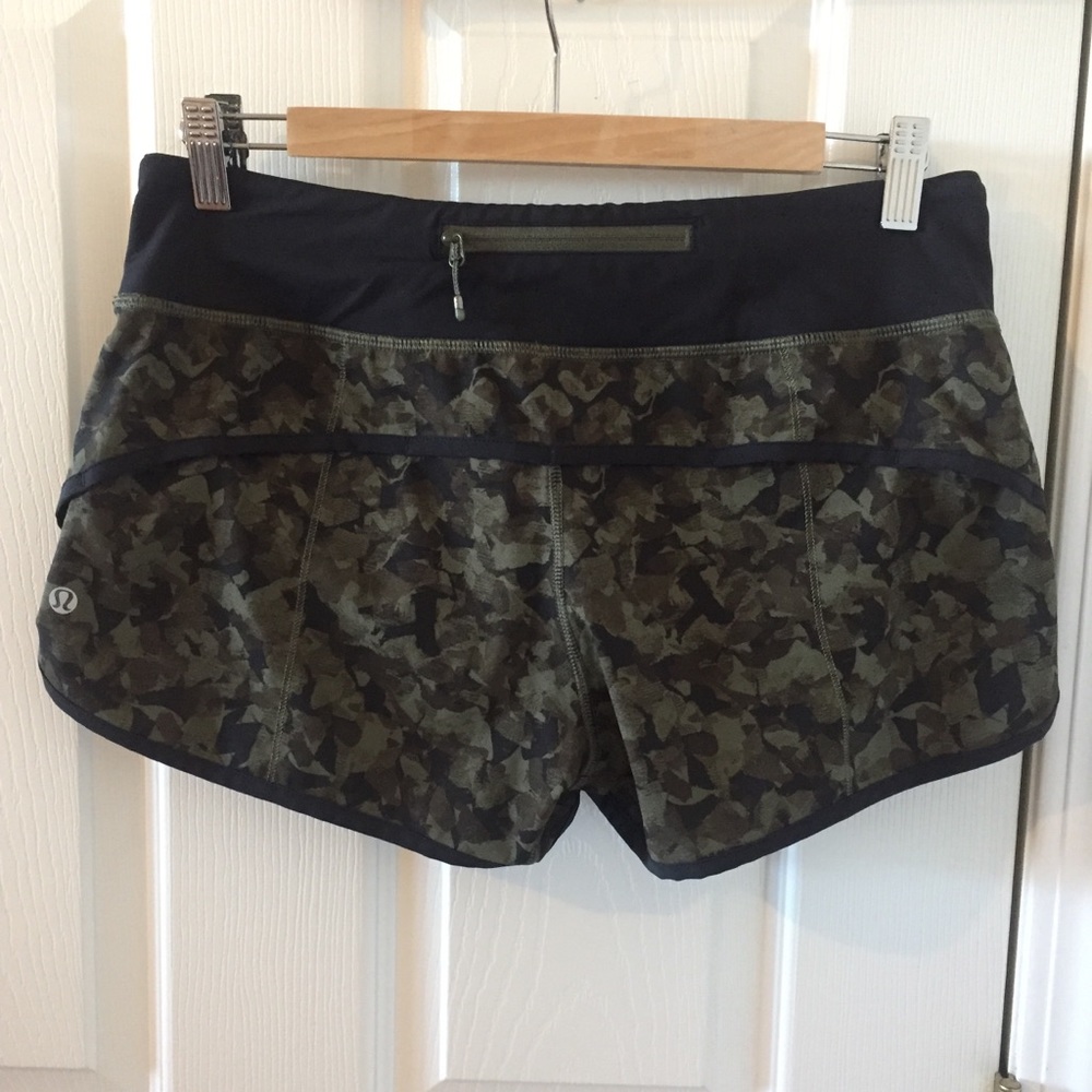Lululemon speed shorts